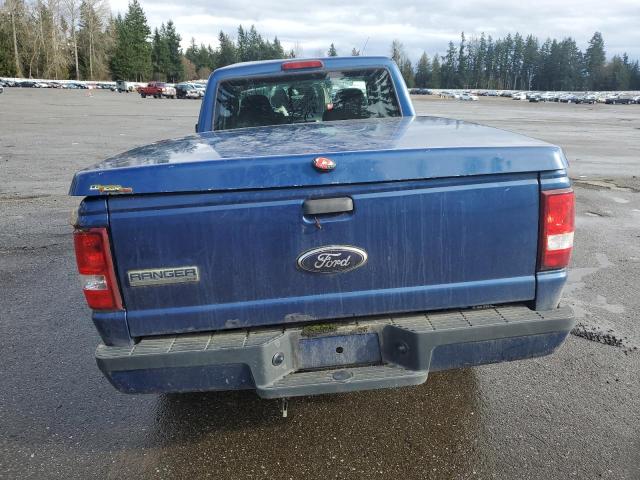 1FTYR14U98PA21850 - 2008 FORD RANGER SUPER CAB BLUE photo 6