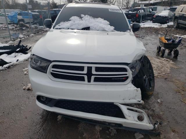 1C4SDJCT2JC115370 - 2018 DODGE DURANGO R/T WHITE photo 5