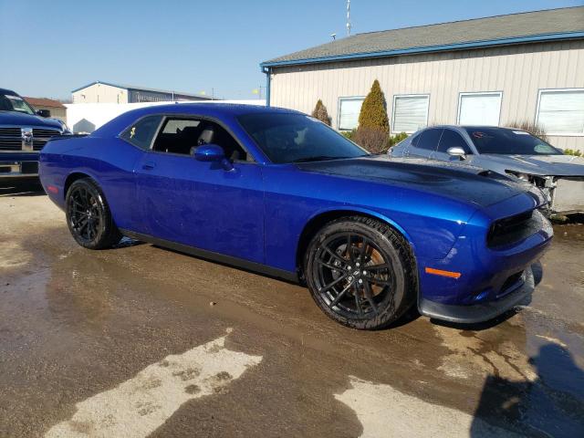 2C3CDZFJ7MH641612 - 2021 DODGE CHALLENGER R/T SCAT PACK BLUE photo 4