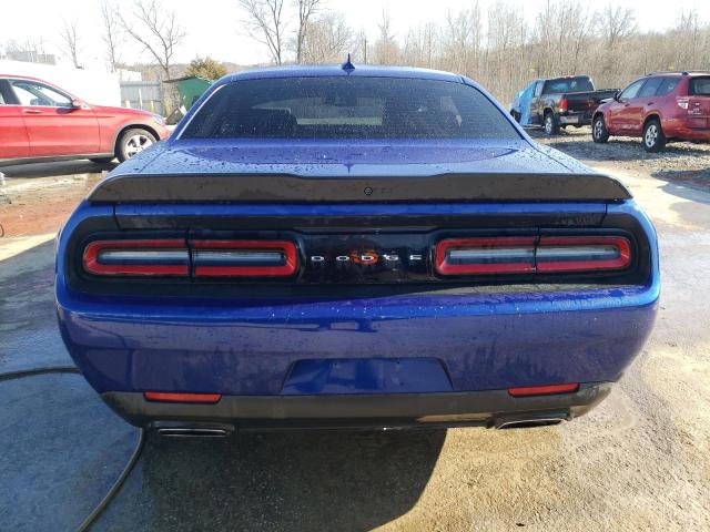 2C3CDZFJ7MH641612 - 2021 DODGE CHALLENGER R/T SCAT PACK BLUE photo 6
