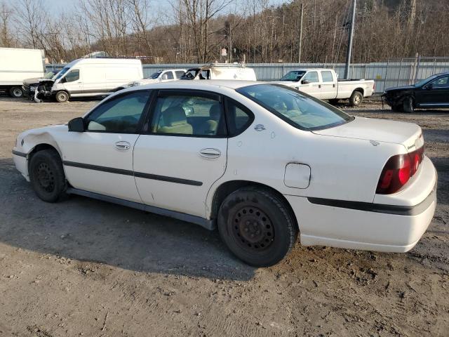 2G1WF52E419319934 - 2001 CHEVROLET IMPALA WHITE photo 2