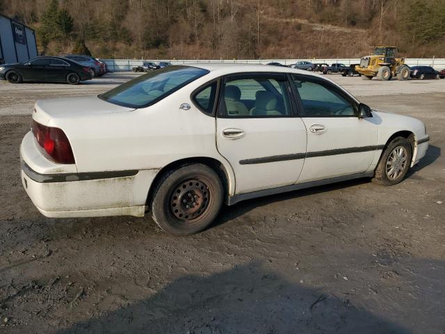 2G1WF52E419319934 - 2001 CHEVROLET IMPALA WHITE photo 3