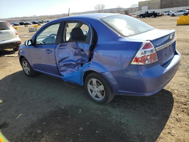 KL1TD56E39B616463 - 2009 CHEVROLET AVEO LS 蓝色 照片 2