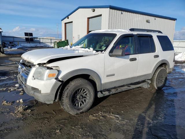 1FMEU73E86UB06056 - 2006 FORD EXPLORER XLT WHITE photo 1