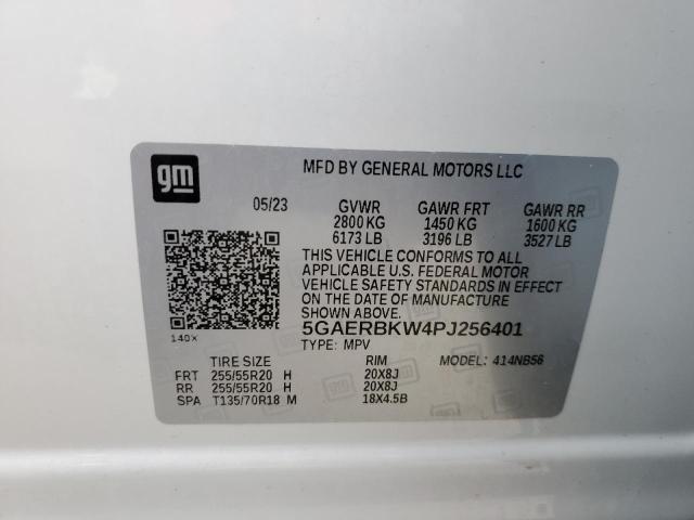 5GAERBKW4PJ256401 - 2023 BUICK ENCLAVE ESSENCE 白色 照片 14