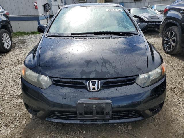 2HGFG12628H508685 - 2008 HONDA CIVIC LX BLACK photo 5