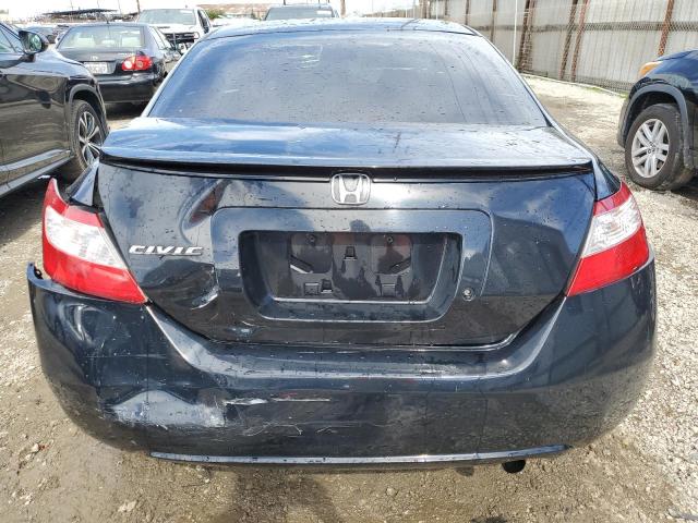 2HGFG12628H508685 - 2008 HONDA CIVIC LX BLACK photo 6