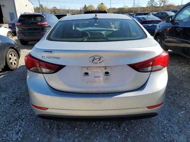 5NPDH4AE6FH558684 - 2015 HYUNDAI ELANTRA SE SILVER photo 6