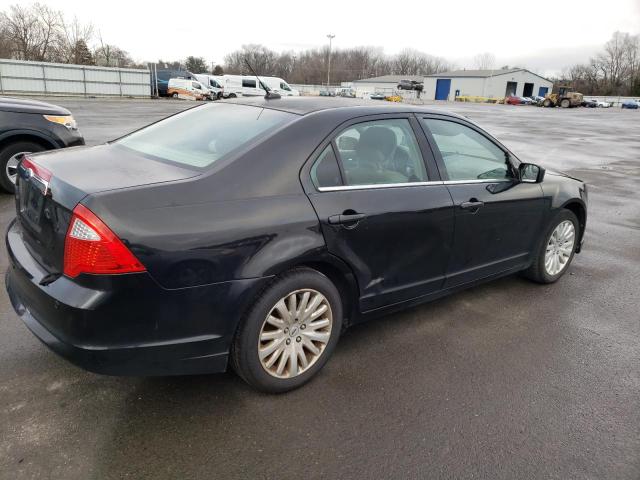 3FADP0L3XBR264466 - 2011 FORD FUSION HYBRID BLACK photo 3