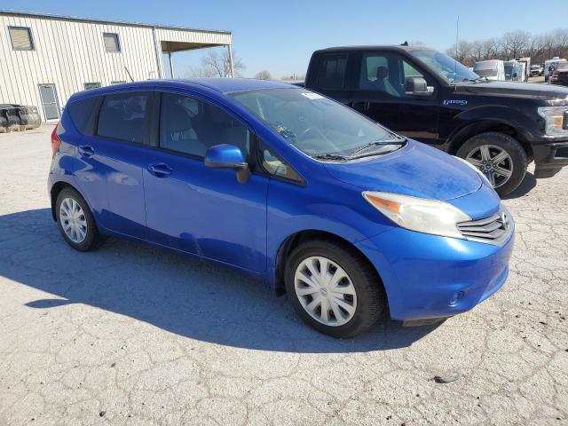 3N1CE2CP6EL380039 - 2014 NISSAN VERSA NOTE S BLUE photo 4