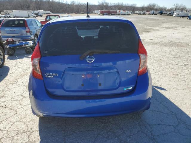 3N1CE2CP6EL380039 - 2014 NISSAN VERSA NOTE S BLUE photo 6