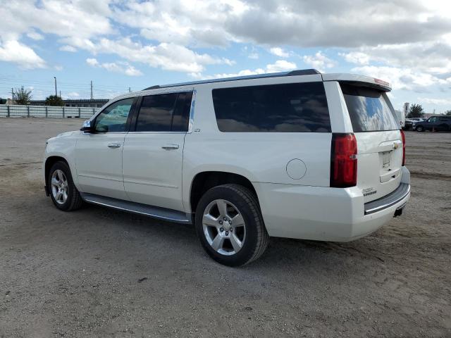 1GNSCKKC8FR540050 - 2015 CHEVROLET SUBURBAN C1500 LTZ WHITE photo 2