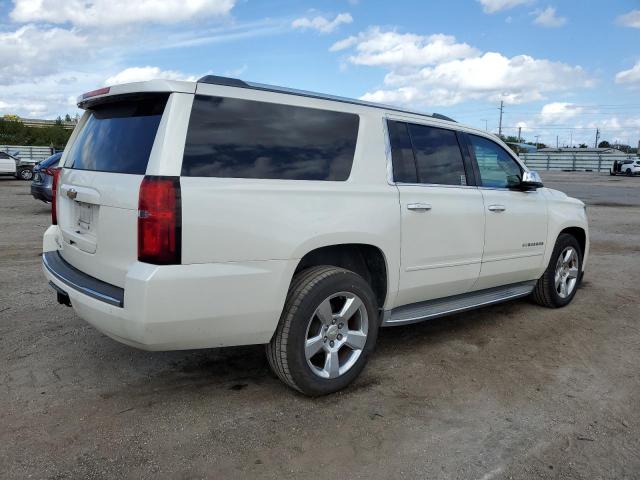 1GNSCKKC8FR540050 - 2015 CHEVROLET SUBURBAN C1500 LTZ WHITE photo 3