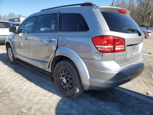 3C4PDCAB9JT491029 - 2018 DODGE JOURNEY SE SILVER photo 2