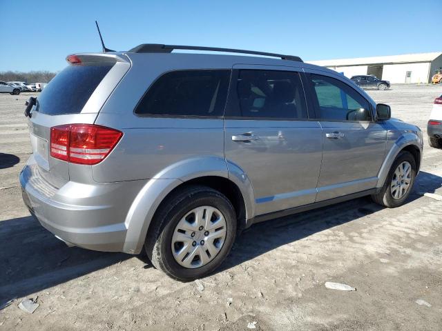 3C4PDCAB9JT491029 - 2018 DODGE JOURNEY SE SILVER photo 3