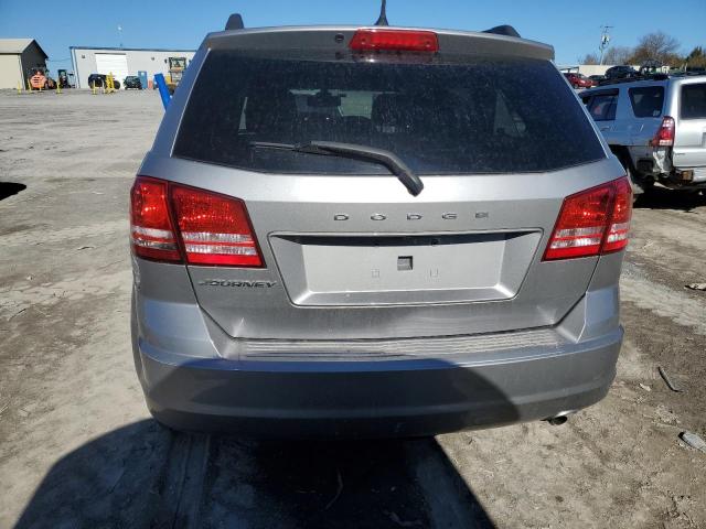 3C4PDCAB9JT491029 - 2018 DODGE JOURNEY SE SILVER photo 6