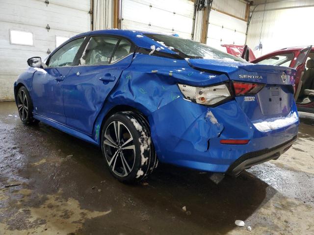 3N1AB8DV7NY219489 - 2022 NISSAN SENTRA SR BLUE photo 2