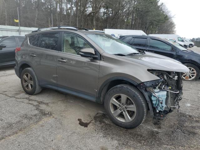 JTMRFREV0FD159102 - 2015 TOYOTA RAV4 XLE GRAY photo 4