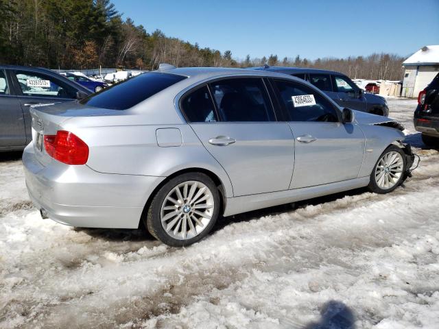 WBAPN7C5XBA782396 - 2011 BMW 335 D SILVER photo 3