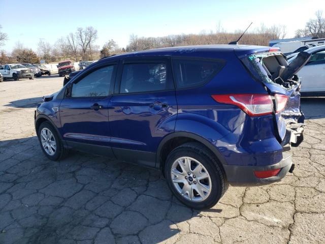 1FMCU0F72DUC35029 - 2013 FORD ESCAPE S BLUE photo 2