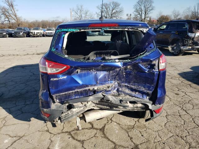 1FMCU0F72DUC35029 - 2013 FORD ESCAPE S BLUE photo 6