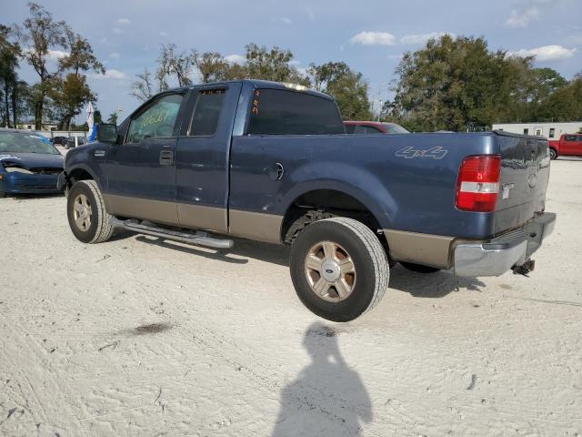 1FTPX14554NA41979 - 2004 FORD F150 BLUE photo 2