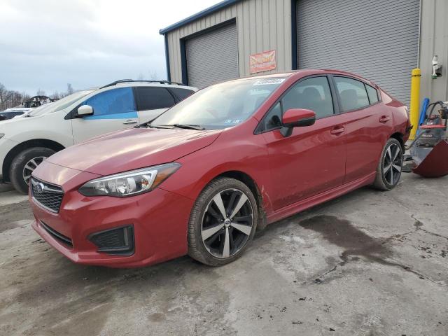 4S3GKAM65H3616171 - 2017 SUBARU IMPREZA SPORT RED photo 1