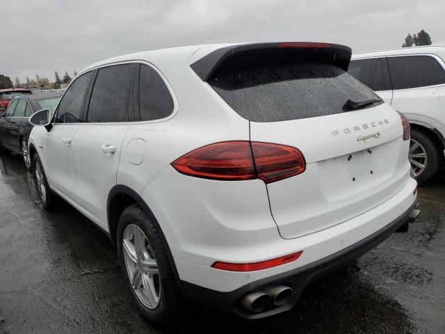 WP1AE2A2XGLA64409 - 2016 PORSCHE CAYENNE SE HYBRID WHITE photo 2