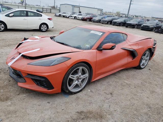 1G1Y62D47L5111350 - 2020 CHEVROLET CORVETTE STINGRAY 1LT ORANGE photo 1