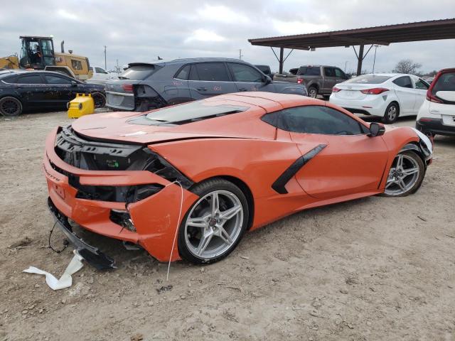 1G1Y62D47L5111350 - 2020 CHEVROLET CORVETTE STINGRAY 1LT ORANGE photo 3