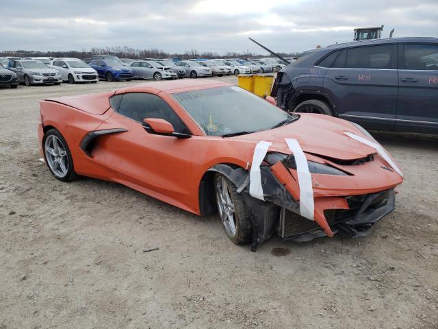 1G1Y62D47L5111350 - 2020 CHEVROLET CORVETTE STINGRAY 1LT ORANGE photo 4