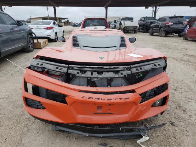 1G1Y62D47L5111350 - 2020 CHEVROLET CORVETTE STINGRAY 1LT ORANGE photo 6