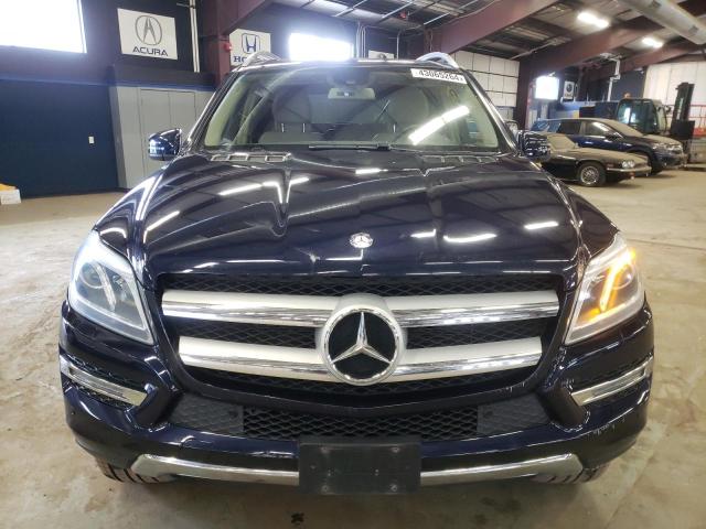 4JGDF7CE0EA328645 - 2014 MERCEDES-BENZ GL 450 4MATIC BLUE photo 5