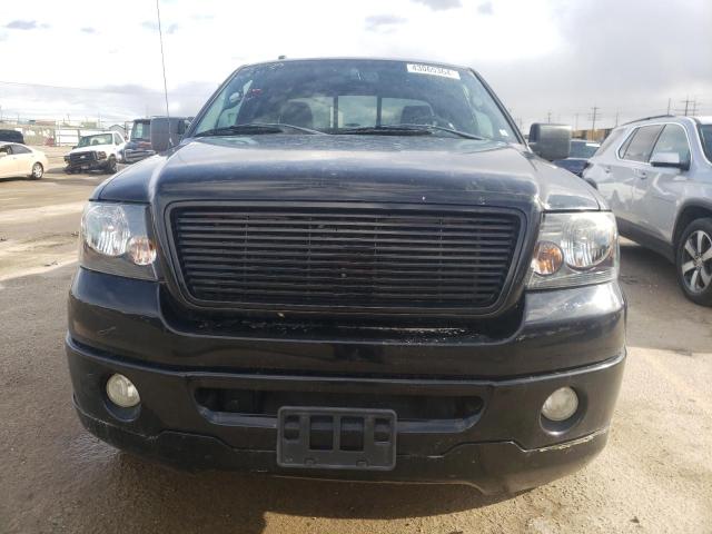 1FTRX12576FA33939 - 2006 FORD F150 BLACK photo 5