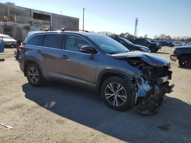 5TDBZRFH1HS382077 - 2017 TOYOTA HIGHLANDER LE GRAY photo 4