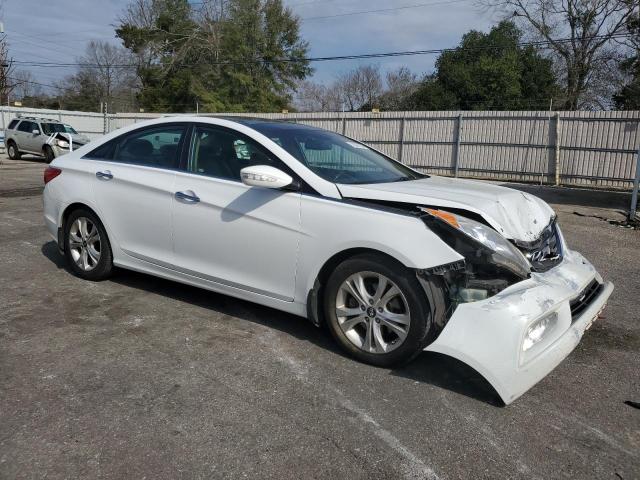 5NPEC4AC2CH406317 - 2012 HYUNDAI SONATA SE WHITE photo 4