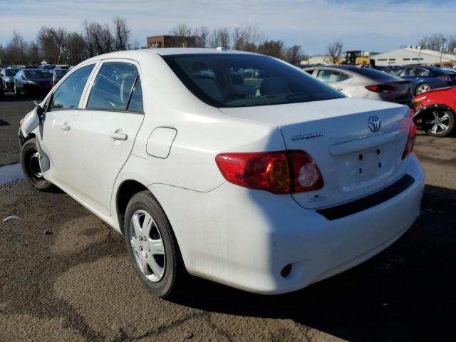 2T1BU4EEXAC522974 - 2010 TOYOTA COROLLA BASE WHITE photo 2