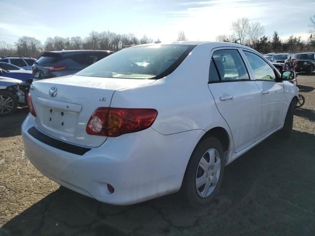 2T1BU4EEXAC522974 - 2010 TOYOTA COROLLA BASE WHITE photo 3