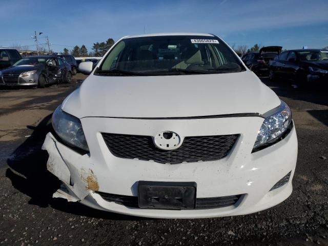 2T1BU4EEXAC522974 - 2010 TOYOTA COROLLA BASE WHITE photo 5