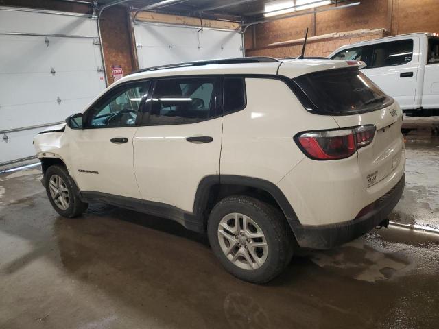 3C4NJDAB3JT232378 - 2018 JEEP COMPASS SPORT WHITE photo 2