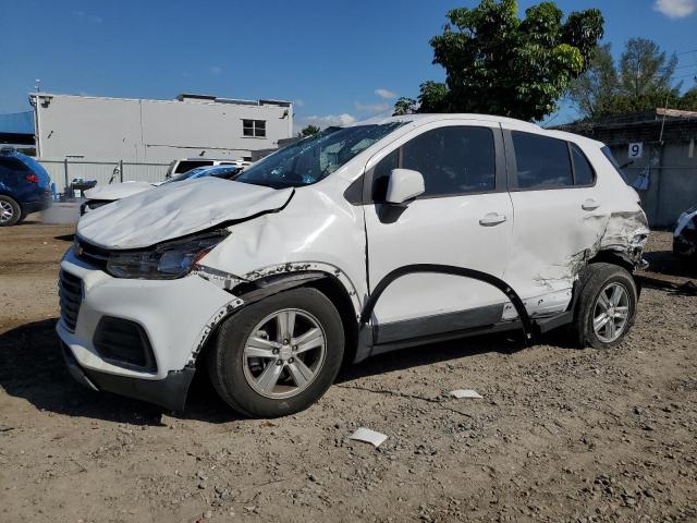 3GNCJKSB3LL306760 - 2020 CHEVROLET TRAX LS WHITE photo 1