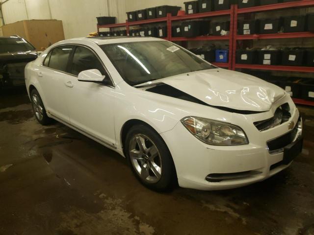 1G1ZH57B694211593 - 2009 CHEVROLET MALIBU 1LT WHITE photo 4