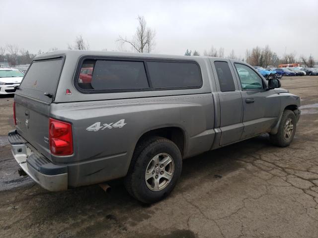 1D7HW42NX5S177349 - 2005 DODGE DAKOTA SLT GRAY photo 3