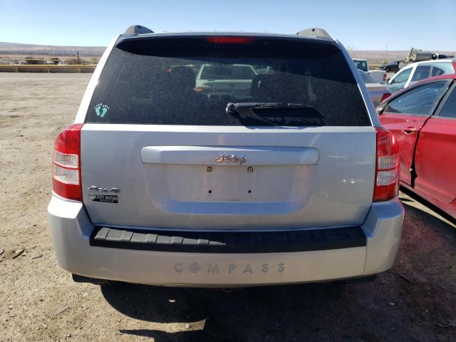 1J8FF47W47D251111 - 2007 JEEP COMPASS SILVER photo 6