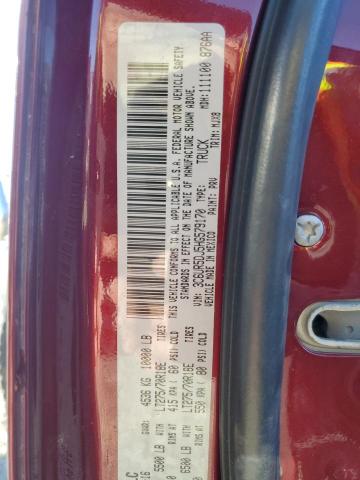 3C6UR5DJ5HG579170 - 2017 RAM 2500 SLT MAROON photo 13