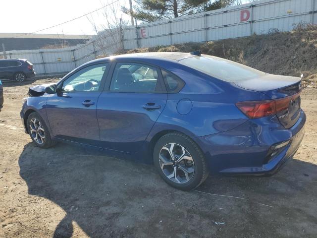 3KPF24AD2ME361255 - 2021 KIA FORTE FE BLUE photo 2