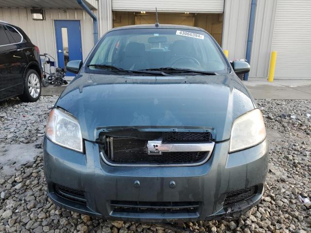 KL1TD5DEXAB079985 - 2010 CHEVROLET AVEO LS BLUE photo 5