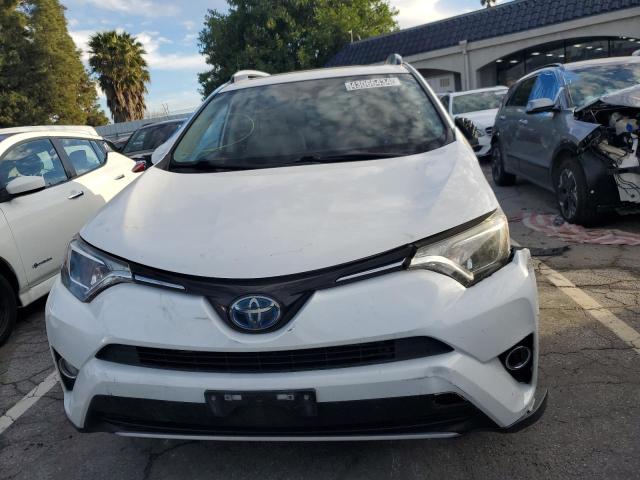 JTMRJREV5JD224906 - 2018 TOYOTA RAV4 HV LE WHITE photo 5