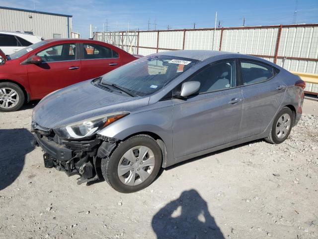 5NPDH4AE7GH739469 - 2016 HYUNDAI ELANTRA SE SILVER photo 1