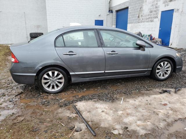 2HGFA16569H366426 - 2009 HONDA CIVIC LX GRAY photo 3